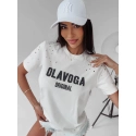 Dámske tričko 277052 ecru - Ola Voga