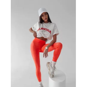 Dámske legíny 278049 neónovo oranžová - Ola voga