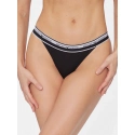 Dámske tangá 2Pack 164522 4R227 00020 čierna - Emporio Armani