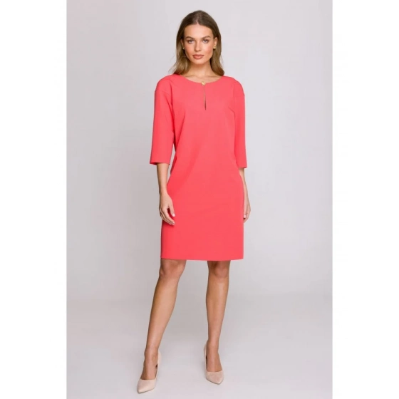 Dámske šaty S394 Koralová - Stylove