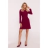 Dámske šaty S419 Bordó - Stylove