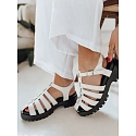 Sandały damskie SUMMERWILD białe FashionStreet ZY0953