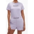 Dámsky kraťasový set - QS6804E 10B - fialová - Calvin Klein