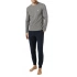 Pánske pyžamo 111789 2F720 12149 sivá/tm.modrá - Emporio Armani