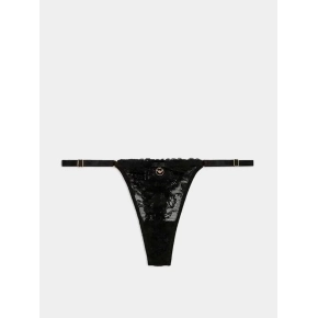 Dámske tangá 163826 4R206 00020 čierne - Emporio Armani