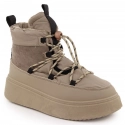 Dámske snehule na platforme WOL280B Béžová - Potocki