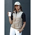 Kamizelka pikowana damska ze stójką STYLISHZ kamelowa FashionStreet TY4439