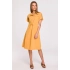 Dámske košeľové šaty Yellow S298 - Stylove
