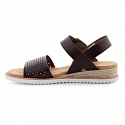Dámske sandále Desert Kiss-Sunny Flair W 114143-CHOC hnedé - Skechers