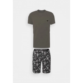 Pánske pyžamo 111360 2F567 76020 šedá - Emporio Armani