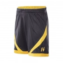 Detské šortky Platense II Jr 92800406571 čierne/oranžové - Huari