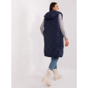 Dámska vesta D51160X80119A2 tmavo modrá - Sublevel