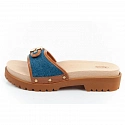 Dámske dreváky W F305492349 hnedo-modré - Scholl Iconic