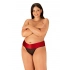 Jedinečné tangá Tienesy thong 2XL/3XL - Obsessive