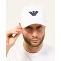 Unisex šiltovka 230102 4R500 00010 biela - Emporio Armani