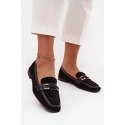 Dámske mokasíny H8-515 čierne - Sweet shoes