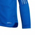 Detská futbalová mikina Tiro 21 Track GM7315 modrá - Adidas