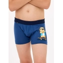 Detské boxerky Capybara 2 Boy 701/150 Tmavomodrá s potlačou - Cornette