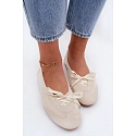 Športové baleríny Peonie 8531 smotanové - Sweet Shoes