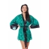 Krásny župan Aster robe green - Anais
