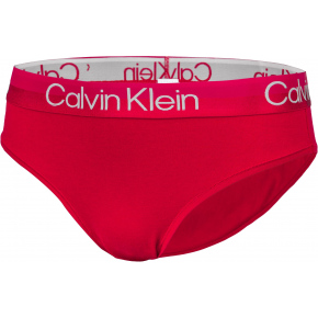 Dámske nohavičky s vysokým pásom QF6718E - XMK - Červená - Calvin Klein