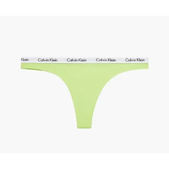 Dámske tangá D1617E LT3 žlté - Calvin Klein