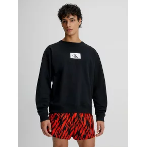 Pánska mikina Lounge Sweatshirt CK96 000NM2415EUB1 čierna - Calvin Klein