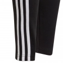 Dievčenské legíny Essentials 3 Stripes GN4046 Čierna s bielou - Adidas