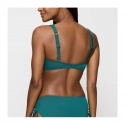 Dámska plavková podprsenka Summer Mix & Match W 01 sd 00RA tmavo zelená- Triumph