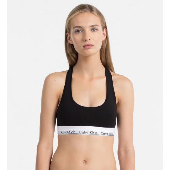 Podprsenka športová F3785E-001 čierna - Calvin Klein
