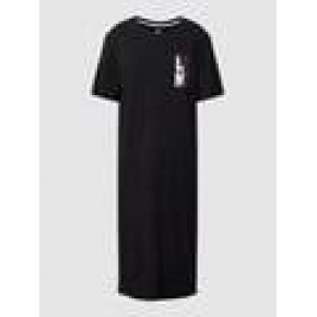 Dámska nočná košeľa YI2322635 001 čierna - DKNY