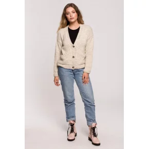 Dámsky Cardigan BK074 Beige - BeWear