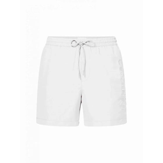 Pánske kúpacie kraťasy KM00718 YCD biele - Calvin Klein