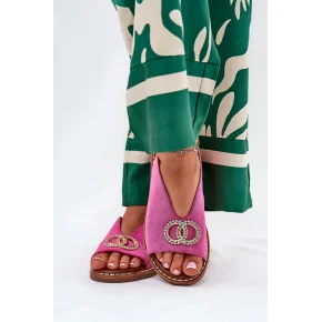 Dásmské sandály A8228 růžové - Yolera Dásmské sandály A8228 růžové - Yolera