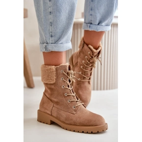 Dámské kotníkové boty QT86 Taupe hnědá - Seastar Dámské kotníkové boty QT86 Taupe hnědá - Seastar