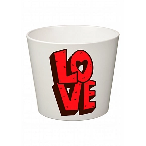 LOVE (VERZE 4) - malý květináč 