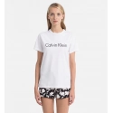 Dámske tričko QS6105E - 100 biela - Calvin Klein