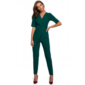 Dámsky overal S241 Tmavo zelená - Stylove Dámsky overal S241 Tmavo zelená - Stylove
