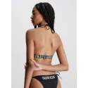 Dámska plavková podprsenka KW0KW01824 BEH čierna - Calvin Klein