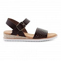 Dámske sandále Desert Kiss-Sunny Flair W 114143-CHOC hnedé - Skechers