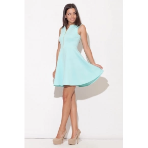 Dámske šaty K098 Tyrkys - Katrus