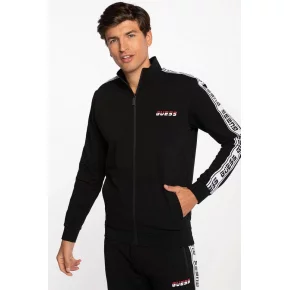 Pánska mikina U0BA33K6XF0 - JBLK čierna - Guess