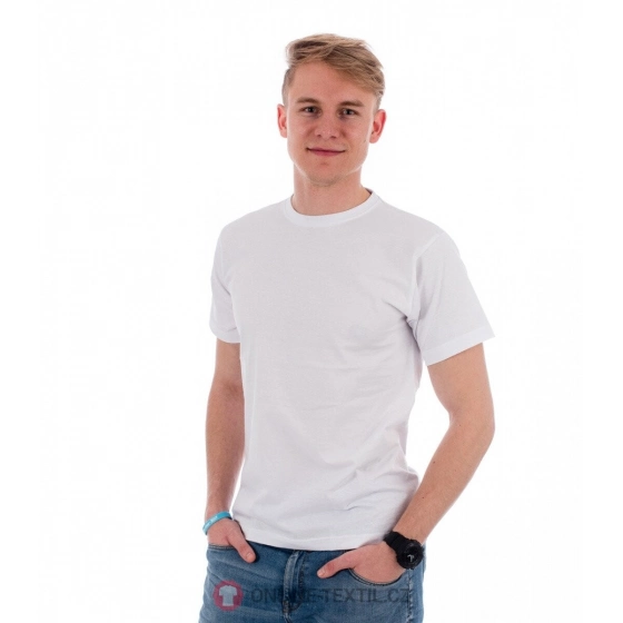 Pánske tričko Basic 12900 Biela - Malfini