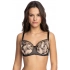 Dámska podprsenka Filipa 1130 Čierna s béžovou - Gaia