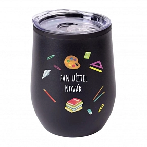 Personalizovaný termohrnek "BOWL" pro paní učitelku/pana učitele (pomůcky)