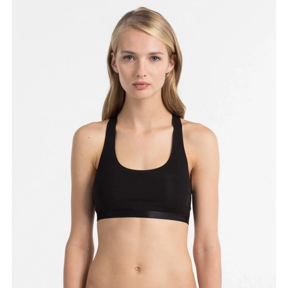 Podprsenka bez kostice QF4141E čierna - Calvin Klein