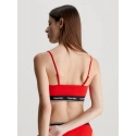 Dámska plavková podprsenka KW0KW02425 XNE červená - Calvin Klein