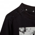 Detská tepláková súprava Jr HF1909 Čierna s potlačou - Adidas