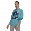Pánska mikina uforu W GS3893 tyrkysová - Adidas