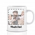 Personalizovaný klasický bílý keramický hrníček 300 ml s fotografií 